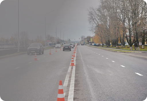 Строительство магистральной улицы